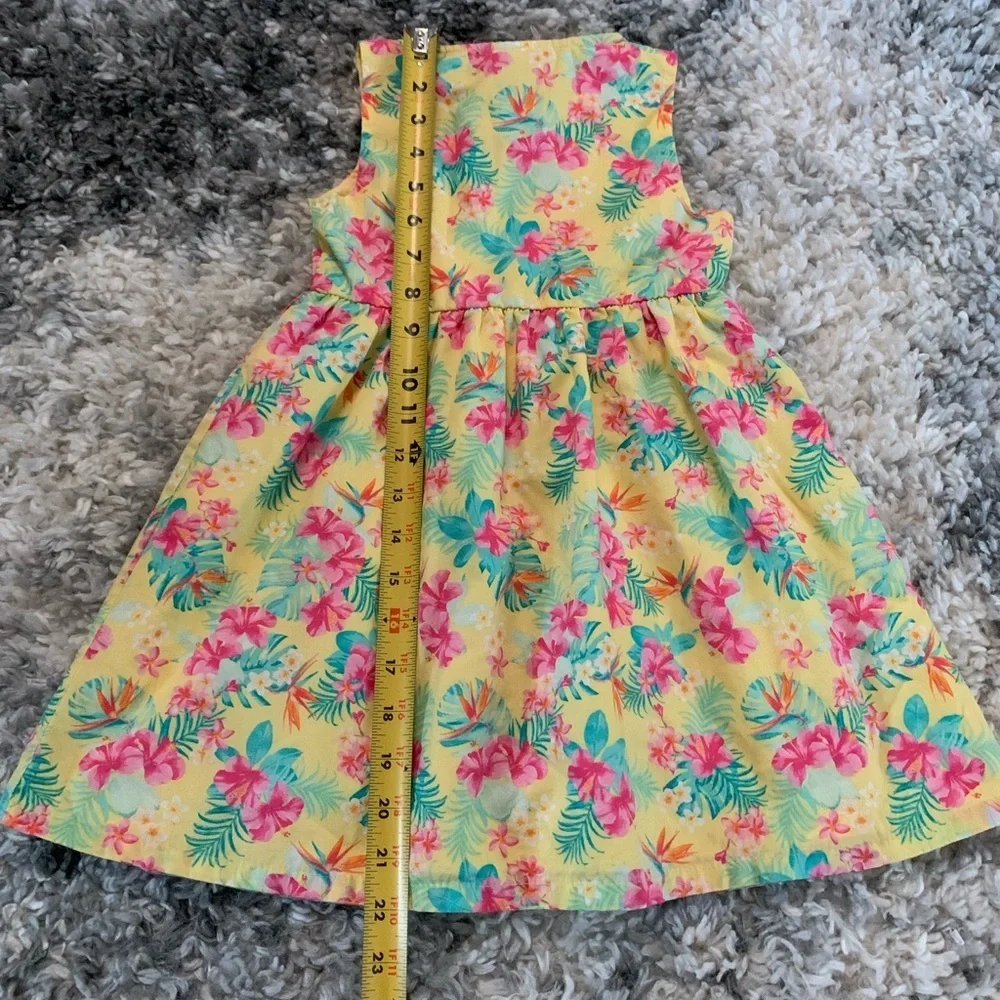 Penelope Mack Floral Sleeveless Button Down Dress Size 4T